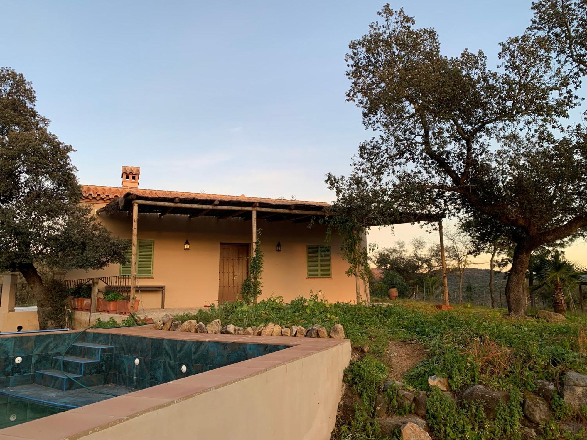 Alojamiento Rural En Aracena. Finca El Rehilete Exterior foto